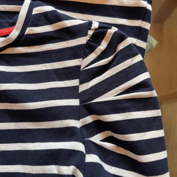 Boden top blue and white size small - Picture 10 of 11